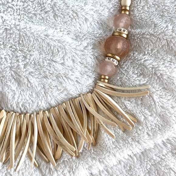 Anchor Beads Coconut Wood Necklace - Picture 4 of 6